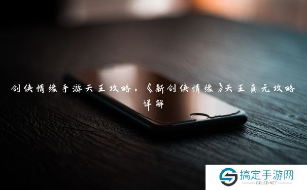 剑侠情缘手游天王攻略，《新剑侠情缘》天王真元攻略详解